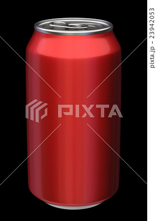 3D render of the red soda can 23942053