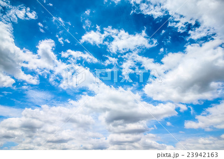 Clear blue sky with cloudy as a background Clear blue sky with cloudy as a background 23942163
