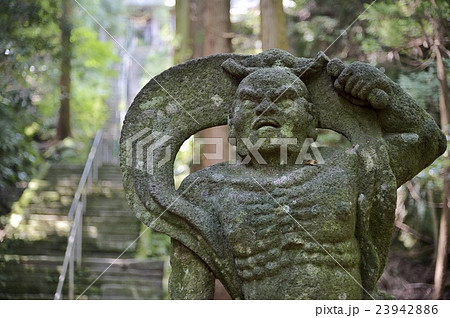 文殊仙寺　仁王像 23942886