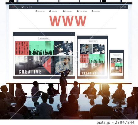 WWW Website Networking Connection Sharing Social Concept WWW Website Networking Connection Sharing Social Concept 23947844