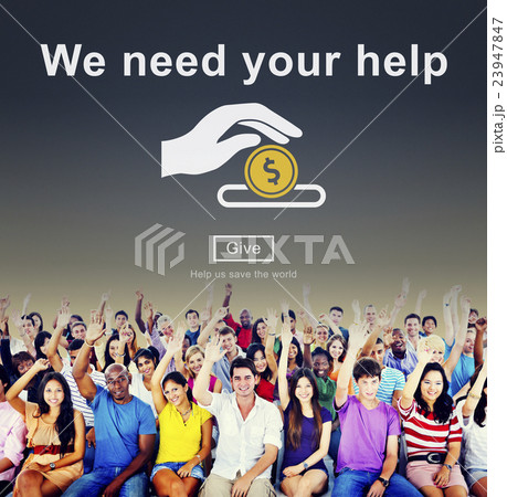 Money Donations Welfare Helping Hands Concept Money Donations Welfare Helping Hands Concept 23947847