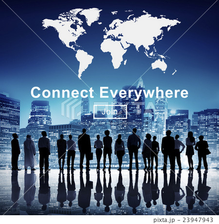 Connect Everywhere Networking Access Social Concept 23947943