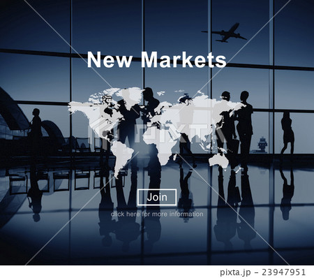 New Markets Commerce Selling Global Business Marketing Concept New Markets Commerce Selling Global Business Marketing Concept 23947951
