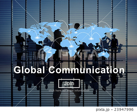Global Communication Connection Networking Website Concept 23947996