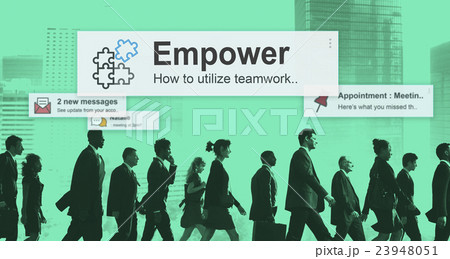 Empower Empowering Empowerment Improvement Concept 23948051