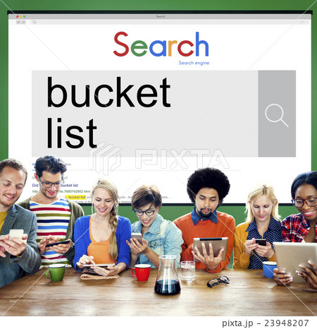 Bucket List Goals Aspirations Inspiration Motivation Concept 23948207