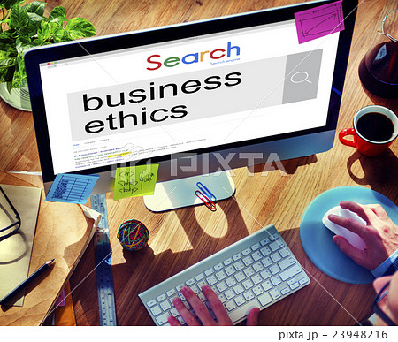 Business Ethics Moral Integrity Honesty Trust Concept 23948216
