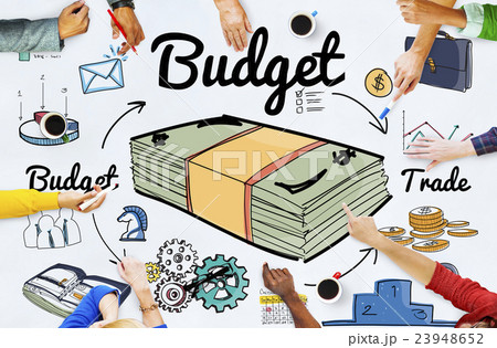 Budget Investment Money Financial Economy Accounting Concept 23948652