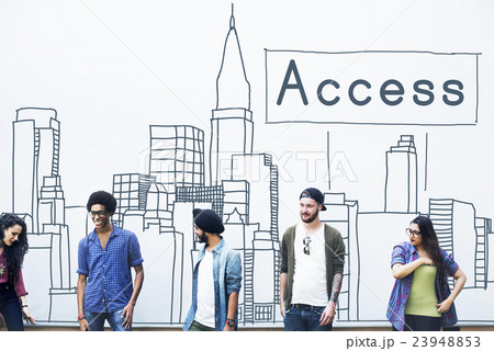 Access Control Entry Password Account Concept 23948853