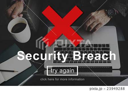 Security Breach Risk Dangerous Hacking Concept 23949288