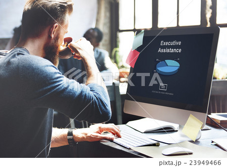 Executive Assistance Corporate Business Web Online Concept 23949466