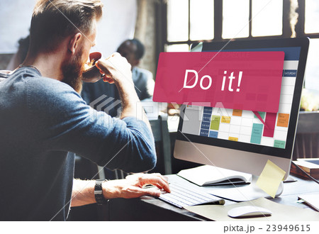 Do It Motovation Development Encouragement Concept 23949615