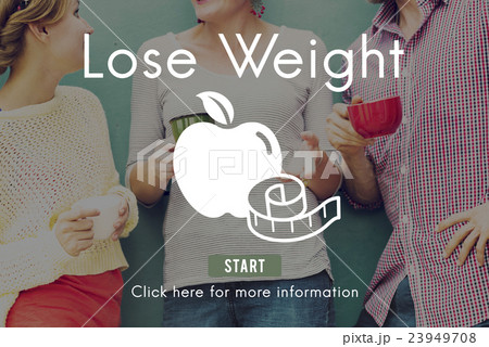 Lose Weight Balance Fitness Slim Diet Nutrition Concept Lose Weight Balance Fitness Slim Diet Nutrition Concept 23949708