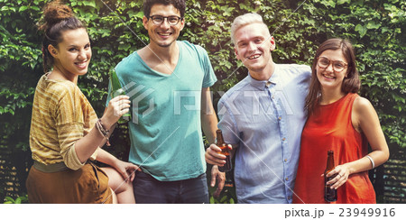 Friends Lifestyle Party Happiness Concept 23949916