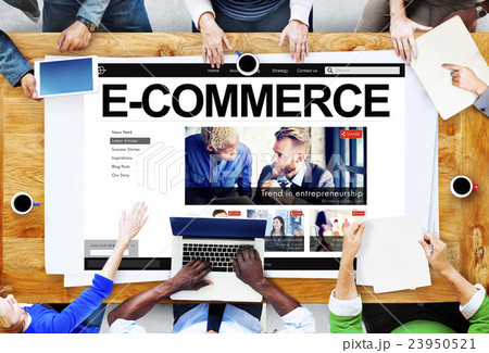 E-Commerce Digital Email Internet Technology Concept 23950521