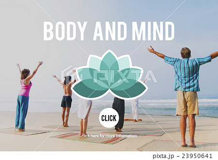 Body and Mind Life Meditation Concept Body and Mind Life Meditation Concept 23950641