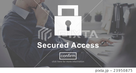 Secured Access Protection Security Safe Concept 23950875