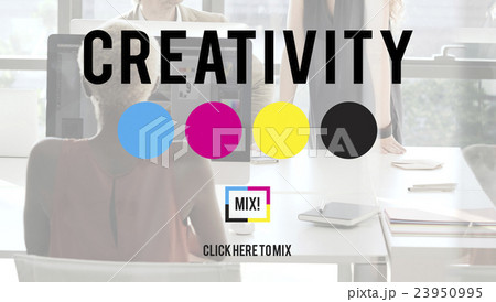 Creativity Color Imagination Creating Process Concept 23950995