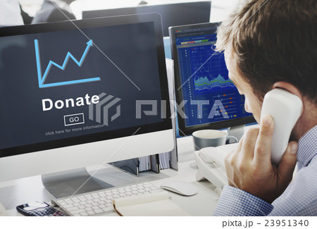 Donate Aid Give Help Offering Volunteer Charity Concept 23951340