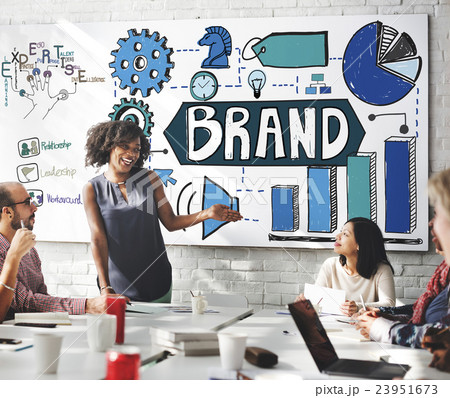 Brand Branding Marketing Strategy Business Concept 23951673