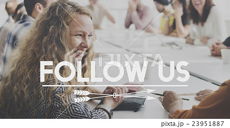 Follow Us Subscribe Friend Profile Concept Follow Us Subscribe Friend Profile Concept 23951887