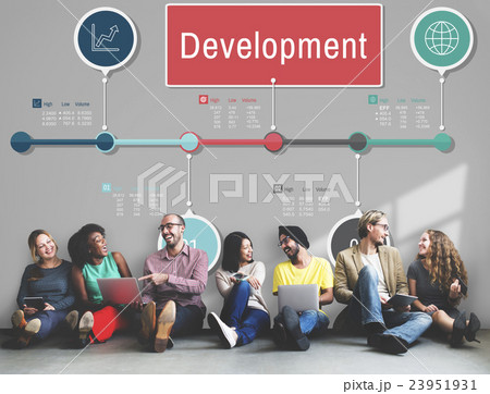 Development Growth Progress Icon Concept 23951931