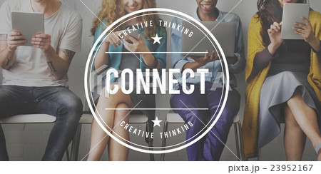 Connect Online Internet Social Media Concept Connect Online Internet Social Media Concept 23952167