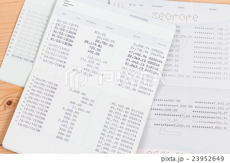 Saving account from bank for financial and loan 23952649