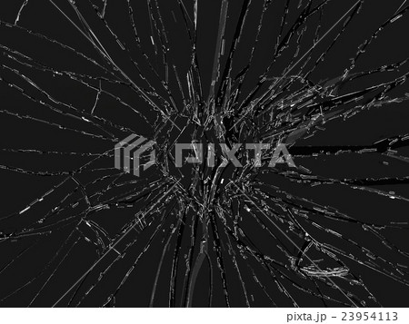 Pain and death Shattered glass heart shape Pain and death Shattered glass heart shape 23954113