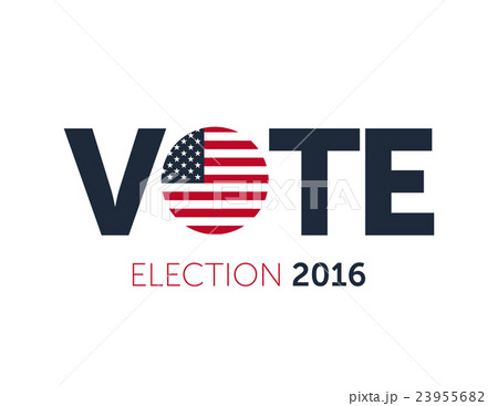 2016 voting poster. Presidential election 2016 23955682