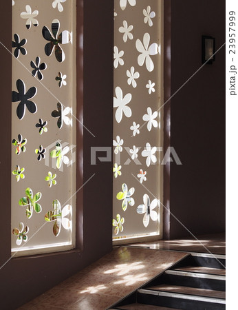 plastic board wall cutting out easy flower shape 23957999