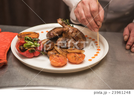 grilled duck legs grilled duck legs 23961248