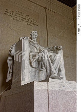 Monument of Abraham Lincoln in Washington DC 23961906