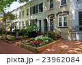 White buildings on streets of Washington DC 23962084