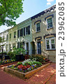 White buildings on the streets of Washington DC 23962085