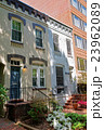 White houses in the streets of Washington DC 23962089