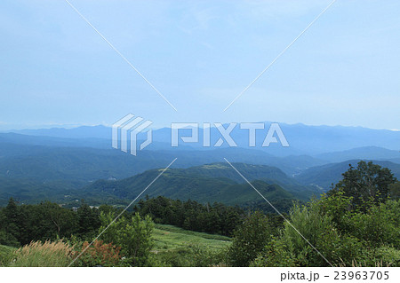 御岳ロープウェイ山頂駅周辺からの風景 23963705