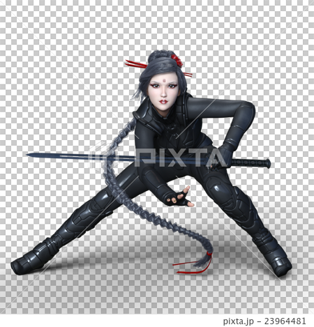 Female ninja Female ninja 23964481