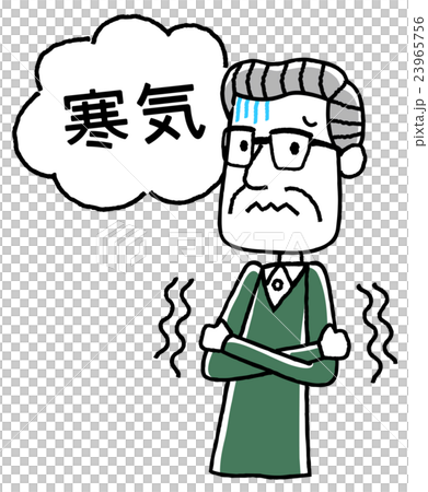 Senior male: chills 23965756