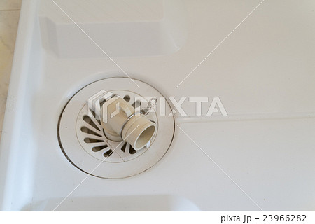 洗濯機パンの排水口 洗濯機パンの排水口 23966282