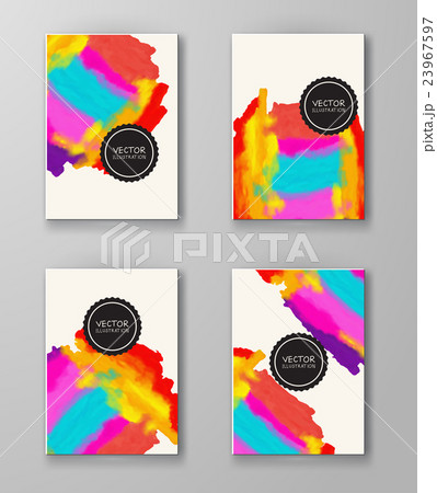Vector Watercolor set Vector Watercolor set 23967597