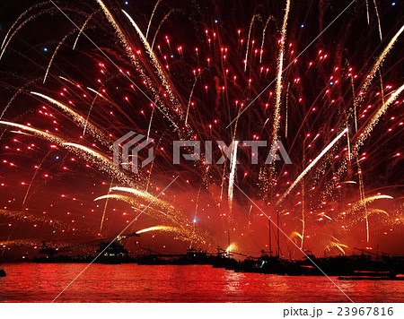 宮島水中花火大会 23967816
