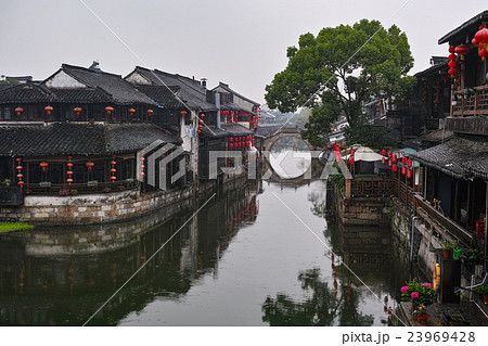 西塘水郷風景 23969428