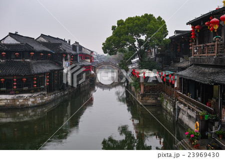 西塘水郷風景 23969430