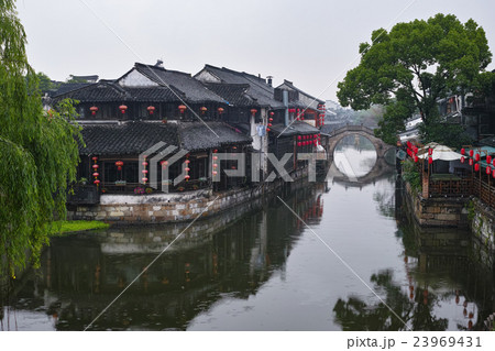 西塘水郷風景 23969431
