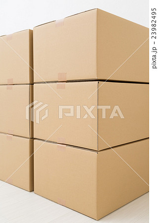 ダンボール 白バック ダンボール 白バック 23982495
