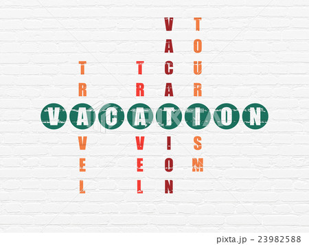 Travel concept: Vacation in Crossword Puzzle 23982588