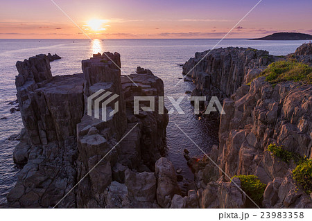 東尋坊夕景 東尋坊夕景 23983358