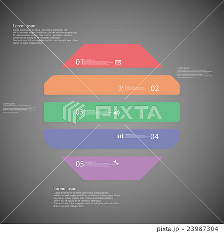 Octagon illustration template Octagon illustration template 23987304