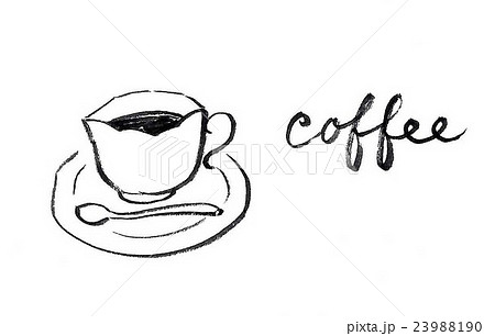 Coffeeロゴのイラスト素材 23988190 Pixta